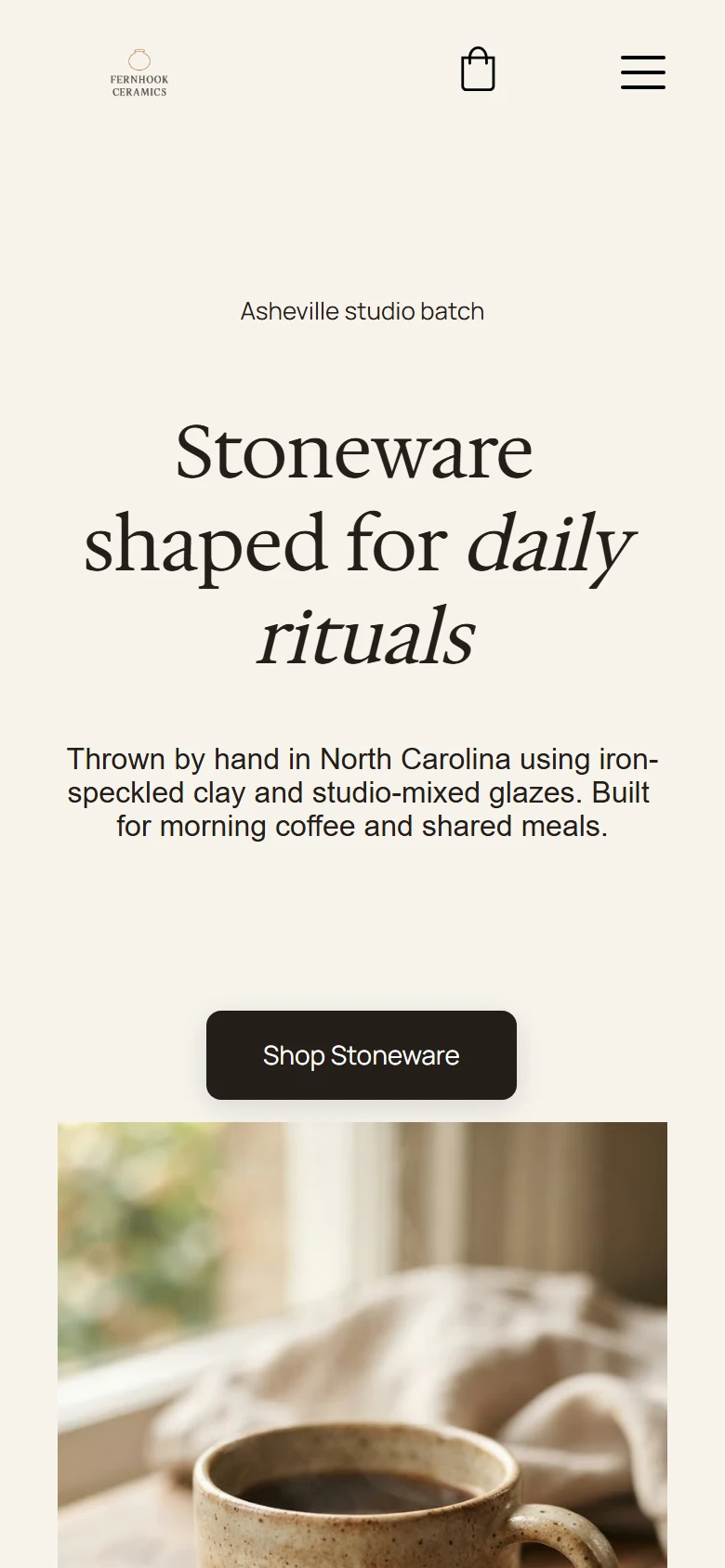 Hostinger: The shop on a phone.